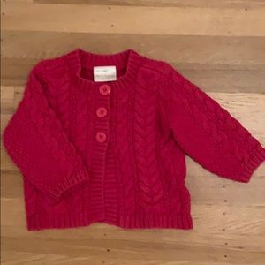 Hannah Andersson cardigan sweater size 80 (2T)